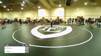 78 kg Semis - Shad Olvera, California vs Jesse Hoff, Inland Northwest Wrestling Training Center