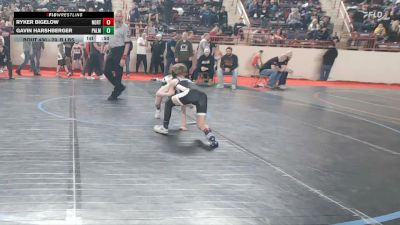 70_B lbs Consi Of 32 #2 - Ryker Bigelow, Northampton vs Gavin Harshberger, Palmyra