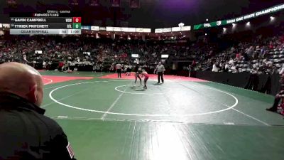 61 lbs Quarterfinal - Gavin Campbell, WSW1 vs TyRiek Pritchett, RTLA