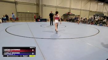 100 lbs Round 3 (6 Team) - Katey Valdez, Colorado vs Alicia Reyes, North Carolina