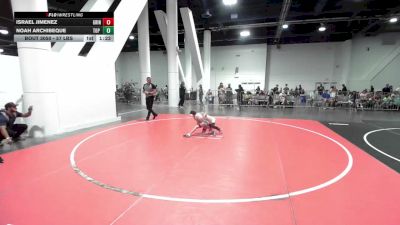 57 lbs Quarterfinal - Israel Jimenez, Grindhouse WC vs Noah Archibeque, Top Rank Hammers