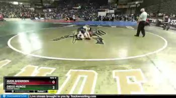 3 lbs Champ. Round 1 - Diego Munoz, Rainier Beach vs Aven Andersen, Stanwood