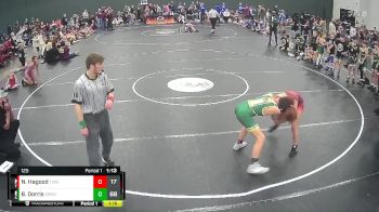 125 lbs Round 1 (4 Team) - Brick Dorris, Summerville vs Natalie Hagood, Team Tiger