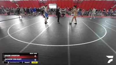 182 lbs Cons. Semi - Amare Overton, IL vs Jackson Van Kley, IA