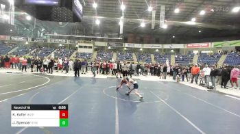 50 lbs Round Of 16 - Knox Kafer, Matpac WC vs Jameson Spencer, Steel City Reloaded