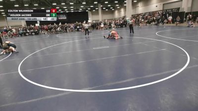 150 lbs 5th Place Match - Colton Wilkinson, Greater Heights Wrestling vs Holden Jacobs, Cardinal Wrestling Club