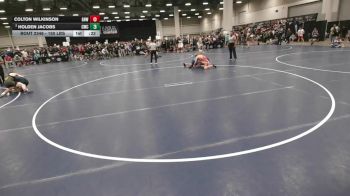 150 lbs 5th Place Match - Colton Wilkinson, Greater Heights Wrestling vs Holden Jacobs, Cardinal Wrestling Club
