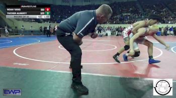 123 lbs Round Of 32 - Noah Vang, Union JH vs Tucker Alberty, Sapulpa Jr High