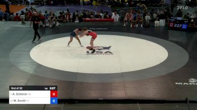 120 lbs Rnd Of 32 - Audrey Scherer, MO vs Mariah Smith, TX