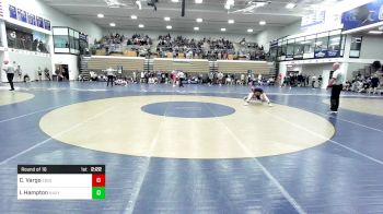 125 lbs Round Of 16 - Chris Vargo, Edinboro vs Isaac Hampton, Navy