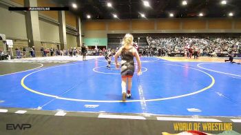 85 lbs Rr Rnd 5 - LeLu Breeding, Crater Mat Club vs IZELIA BOGGUST, Yucaipa Thunder Wrestling Club