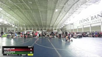 149 lbs Round 2 (4 Team) - Brooks Kjar, Utah Red vs Taitum Koyle, Team Champs