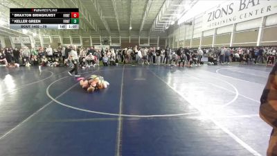 79 lbs Cons. Round 5 - Braxton Bringhurst, Westlake Wrestling Club vs Keller Green, East Idaho Elite Wrestling