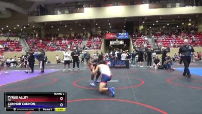 187 lbs Round 2 - Tyrus Alley, MO vs Connor Cannon, OK