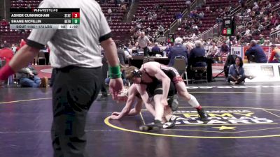 172 lbs Quarterfinal - Asher Cunningham, State College vs Shane McFillin, Bethlehem Cath