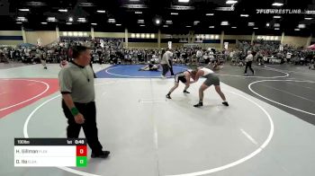 190 lbs Consi Of 16 #1 - Hunter Gillman, Pleasant Grove HS vs Davin Ito, Eleanor Roosevelt HS