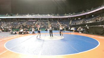 1-4A - 126 Quarterfinal - Jessica Zelaya, Goldsboro High School vs Bella Pethel, Bradford Preparatory School