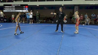 75 lbs Champ. Rd Of 32 - Sutton Hawley, Keystone Kids Wrestling Club vs Romeo Palomino