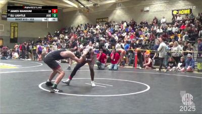 153 lbs Cons. Round 2 - James Mangum, Spartans Wrestling vs Eli Lightle, Joseph Kerr Middle School