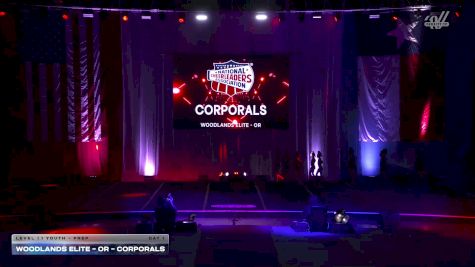 Woodlands Elite - OR - Corporals [2025 L1.1 Youth - PREP Day 1] 2025 NCA Lonestar Classic & Regional Classic