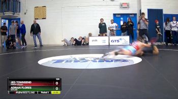 126 lbs Cons. Round 3 - Jed Townsend, Marsh Valley vs Adrian Flores, Skyline