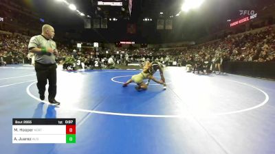 125 lbs Consi Of 16 #2 - Mia Hooper, Northview vs Alondra Juarez, Alisal