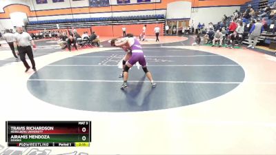 165 lbs Cons. Round 2 - Travis Richardson, Heidelberg University vs Airamis Mendoza, Ozarks