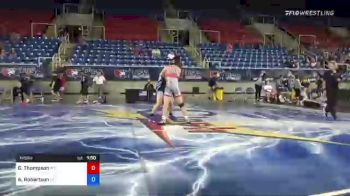 145 lbs Round Of 64 - Gunnar Thompson, Montana vs Aiden Robertson, Nebraska