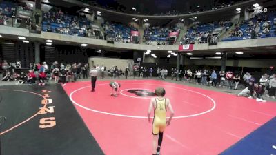 101 lbs Cons. Round 2 - Elliot Hardy, West Chicago (Wheaton Academy) vs Ryder Gill, Coal City