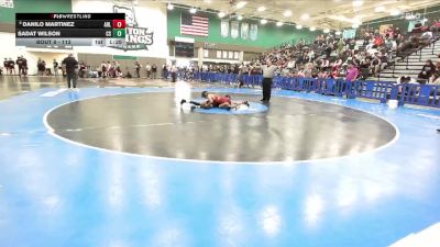 113 lbs Champ. Round 1 - Danilo Martinez, Arlington vs Sadat Wilson, Canyon Springs