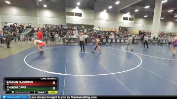 165 lbs Cons. Round 2 - Eaghan Fleshman, IA vs Theron Davis, OK