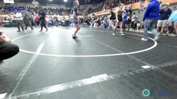 105 lbs Semifinal - Quin Turner, Hinton Takedown Club vs Faith Garrison, Newcastle Youth Wrestling