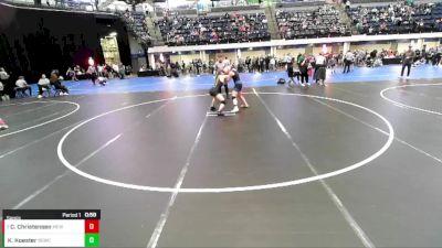 Girls 7th - 8th grade - 115 Semis - Kathleen Koester, Big Game Wrestling Club vs Cadence Christensen, Moyer Elite Wrestling