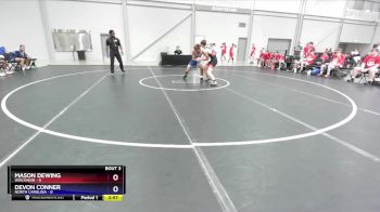 126 lbs Round 1 (16 Team) - Mason Dewing, Wisconsin vs Devon Conner, North Carolina