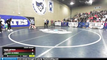 126 lbs Champ. Round 1 - Ruby Ortega, Centennial vs Juliana Alvarez, Selma