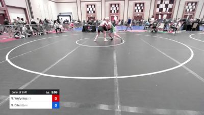 150 lbs Consi Of 8 #1 - Nathaniel Wolyniec, Ct vs Nick Cilento, Nj