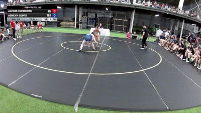 110 lbs Alexis Clements, Washington vs Ashlyn Lewis, Texas Red