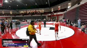 126 lbs Champ. Round 1 - Jordan Callan, Putnam City West High School Wrestling vs Isaiah Jones, Raw Wrestling Club