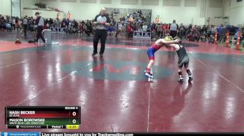 55 lbs Round 4 - Mason Borowske, White Bear Lake Wrestling vs Nash Becker, DC Elite