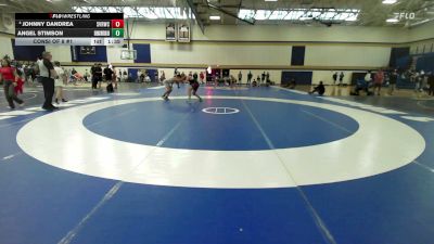 132 lbs Consi Of 8 #1 - Johnny DAndrea, Steel Valley Renegades vs Angel Stimson, Silverback Wrestling Club