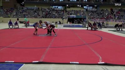 100 lbs Champ. Round 1 - Mia Green, North Hardin vs PEYTON BRINKMAN, Ryle