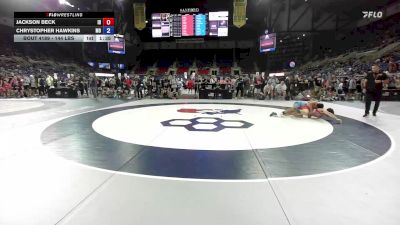 144 lbs Champ. Rd Of 128 - Jackson Beck, ID vs Chrystopher Hawkins, MO