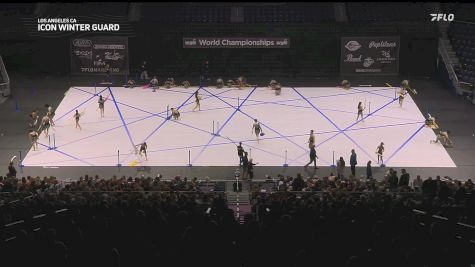 Icon Winter Guard "Los Angeles CA" at 2025 WGI Guard World Championships