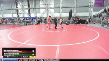 175 lbs Cons. Round 3 - Patrik Gensman, The Base Vancouver Wrestling vs Roscoe Schreier, Silver Valley WC