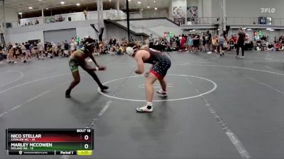 157 lbs Round 5 (8 Team) - Nico Stellar, Cavalier WC vs Marley Mccowen, Myland WA