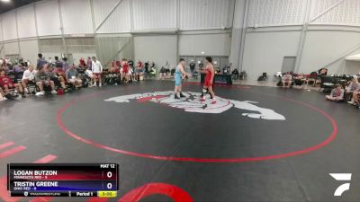 160 lbs 4th Wrestleback (16 Team) - Logan Butzon, Minnesota Red vs Tristin Greene, Ohio Red
