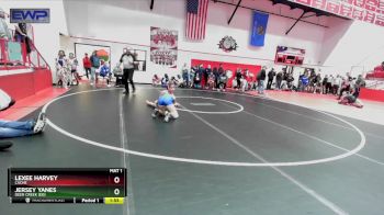 126 lbs Quarterfinal - Jersey Yanes, DEER CREEK (ED) vs Lexee Harvey, CACHE