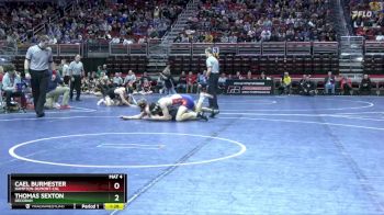 2A-190 lbs Cons. Semi - Cael Burmester, Hampton-Dumont-CAL vs Thomas Sexton, Decorah