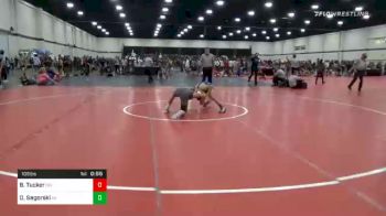 105 lbs Consolation - Brogan Tucker, OH vs Owen Segorski, MI