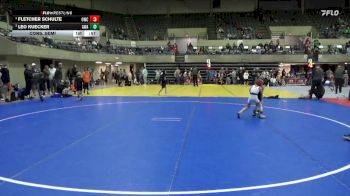 50 lbs Cons. Semi - Fletcher Schulte, Outlaw Wrestling Club vs Leo Kuecker, Algona Wrestling Academy